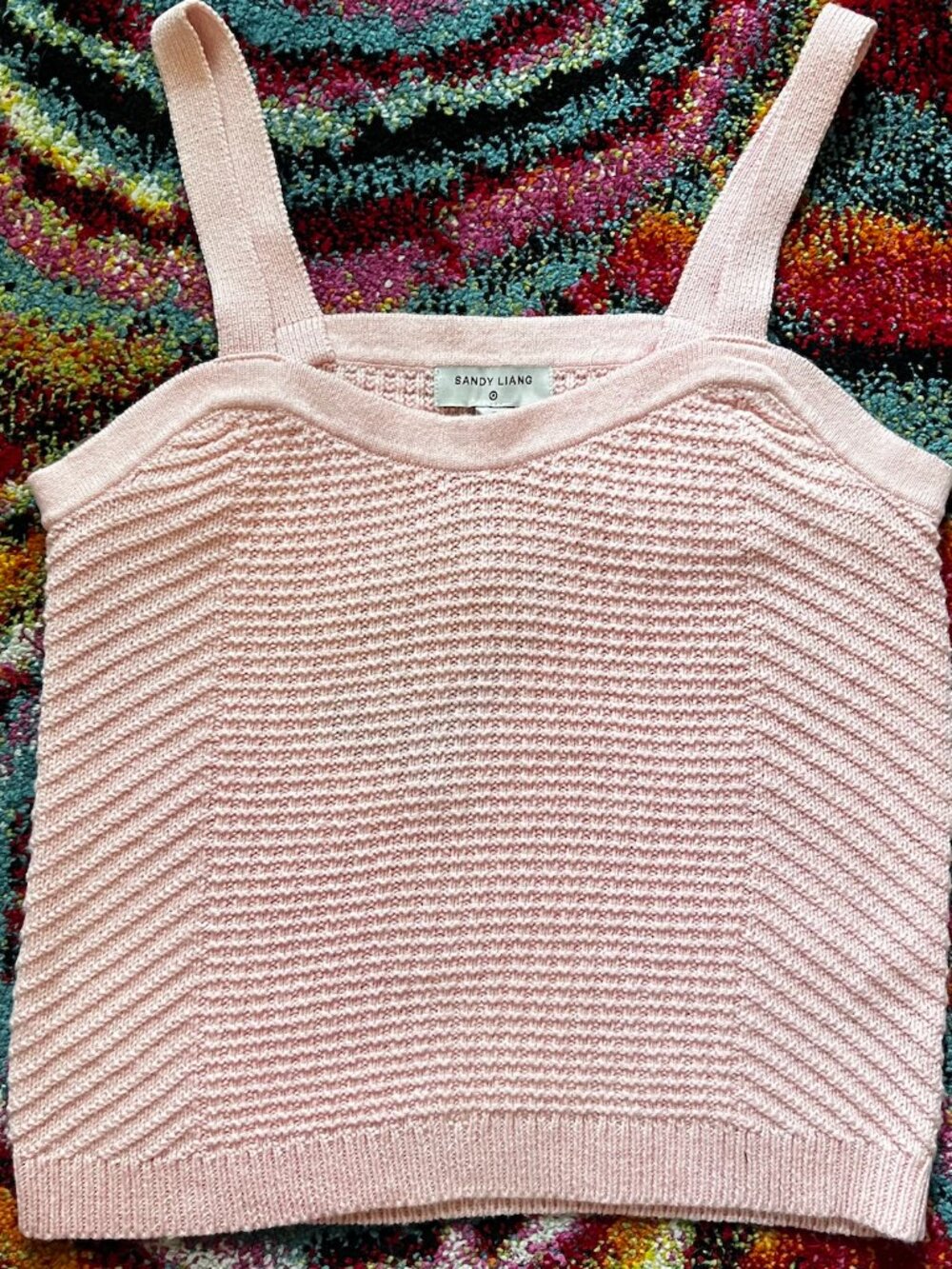 Sandy Liang Knit Tank Top